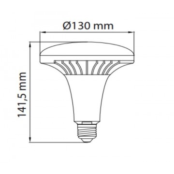 LED sijalica E27 30W UFO PRO-30 6400K