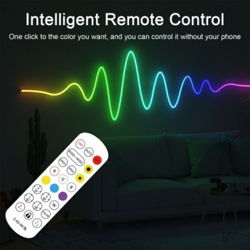 LED Magic RGB NEON LED traka 3m SET BT+daljinski+APP Wi-Fi SMART MLW-3535RGBIC