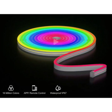 LED Magic RGB NEON LED traka 3m SET BT+daljinski+APP Wi-Fi SMART MLW-3535RGBIC