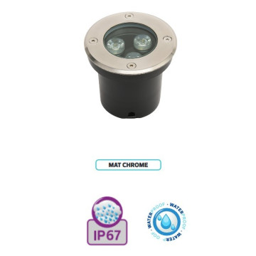 Spoljna LED lampa za ugradnju u beton 3W 4000K AZUR-3  IP67