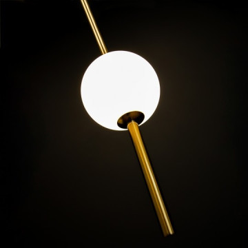 LED visilica M10923-1 BR 6W 3000K staro zlato