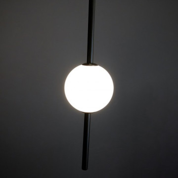 LED visilica M10922-1 B 6W 3000K crna