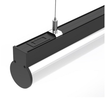 LED visilica dužine 120cm AVENUE PRO CCT 40W 3000-4000-6000K crna