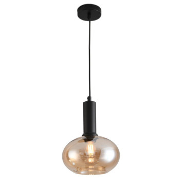 Visilica 1xE27 MAX A-1R amber staklo