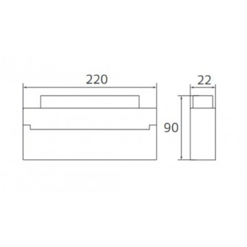 Magnetna zglobna led šinska svetiljka MAGNET-ALL1 12W 3000K crna