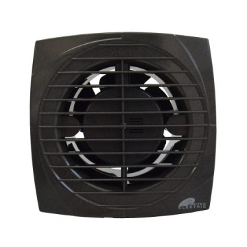 Ventilator/aspirator za kupatilo sa žabicama 15W Fi100 antracit sivi