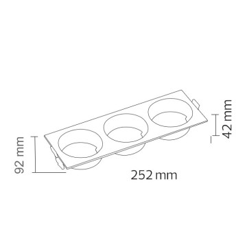 Rozetna usmeriva AZELYA-4 crna