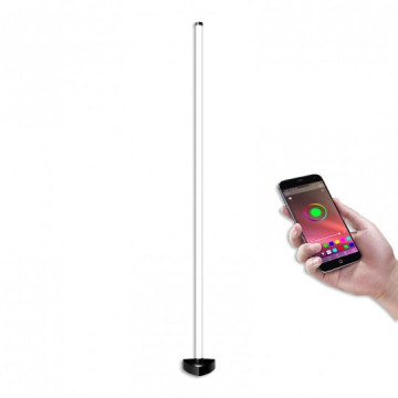 LED podna lampa RGB smart 12W sa daljinskim i adapterom M21004-BT crna