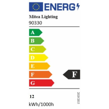 LED podna lampa RGB smart 12W sa daljinskim i adapterom M21004-BT crna
