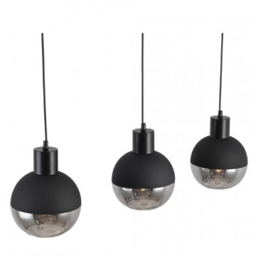 Visilica dužine 3xE27 MIKA-3L metal/staklo