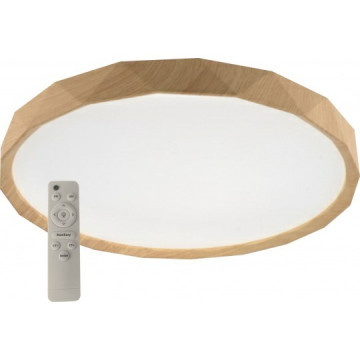 LED plafonjera M205515-A 45W 3000-6500K boja drveta sa daljinskim