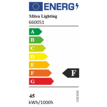 LED plafonjera M205515-A 45W 3000-6500K boja drveta sa daljinskim