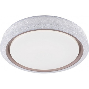 LED plafonjera M205522-A 28W 3000-6500K bela+braon