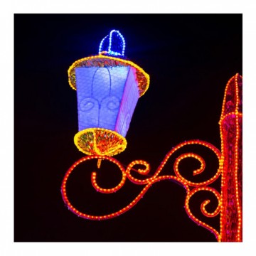 LED svetleće crevo 10m žuto