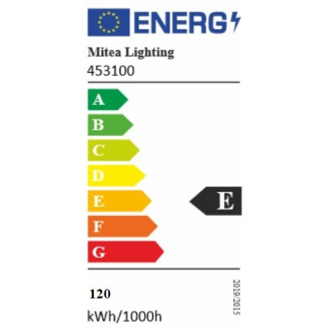 Parkovska LED lampa za stub M453100 120W 6500K crna