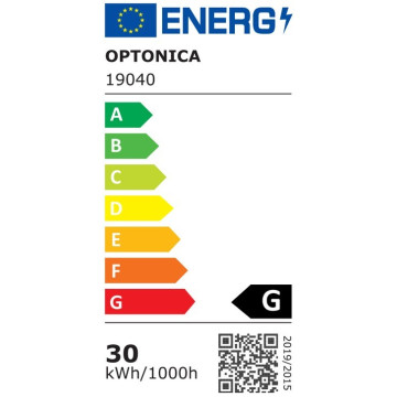 Led visilica 30W 3000K crna