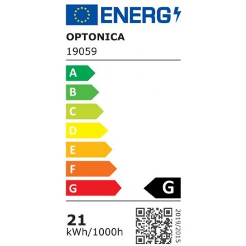 LED zidna lampa 21W 3000K crna