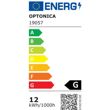 LED stona lampa 12W 3000K saten zlatna