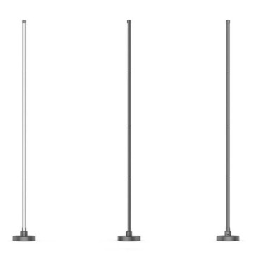Podna lampa RGB+W 17W sa daljinskim upravljačem