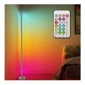 Podna lampa RGB+W 17W sa daljinskim upravljačem