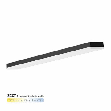 Linkabilna LED strela nizajuća M203840-C 120cm 60W 3000-6500K crna