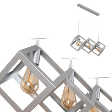 Visilica STUDIO-3L metalna siva