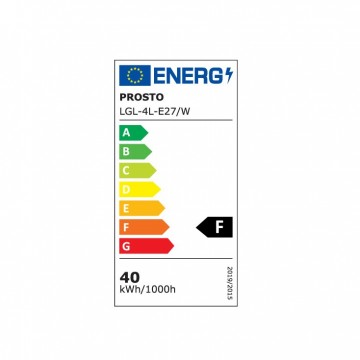 Rasklopljiva led sijalica E27 40W 6500K Prosto