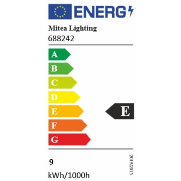 COB LED traka 3000K 5m 12V 9W/m 320d IP67 MLH-2835-ML-D