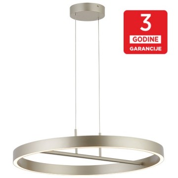 LED visilica M10948 42W 3000K šampanj-zlatna