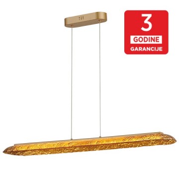 LED visilica M10949 28W 3000K zlatna