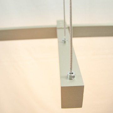 LED visilica M10958 24W 3000K šampanj-zlatna