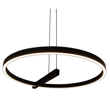 LED visilica M10956 36W 3000K peščano crna