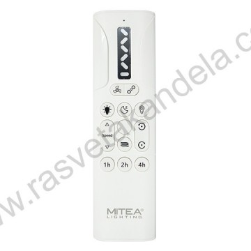 Luster ventilator sa LED svetlom MV5010-WWD 18W 3000/4000K/6500K boja drveta