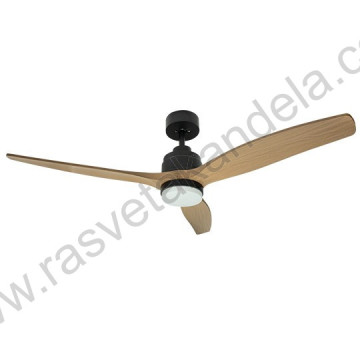 Luster ventilator sa LED svetlom MV5011-CWD 20W 3000/4000K/6500K boja drveta
