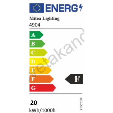 Luster ventilator sa LED svetlom MV5011-CWD 20W 3000/4000K/6500K boja drveta
