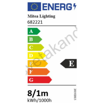 LED traka MLR-5050-60-ML 6500K 12V 8W 60d IP20 - 50m kotur