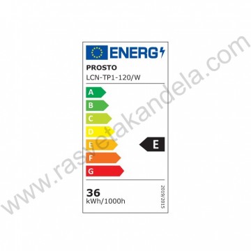 Vodonepropusna LED lampa 120cm 36W 6000K LCN-TP1-120/W