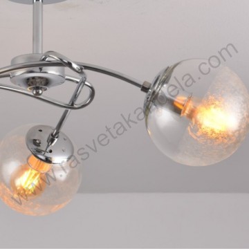 Luster plafonjera 3xE27 LAMAR-3 hrom