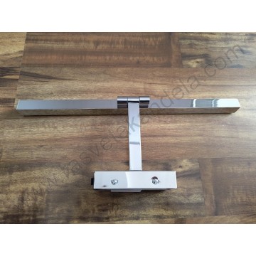 Zidna LED lampa za slike i ogledala 8W 4200K IP45 KARTAL-8 hrom