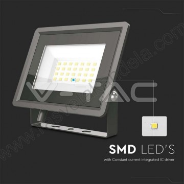 Led reflektor SMD LED 20W 6500K VT-4924 crni V-TAC