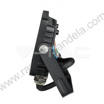 Led reflektor SAMSUNG SMD LED 10W 6400K crni V-TAC