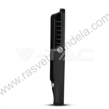 Led reflektor SAMSUNG SMD LED 10W 6400K crni V-TAC.