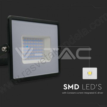 Led reflektor SMD LED 50W 6500K VT-4051 crni V-TAC
