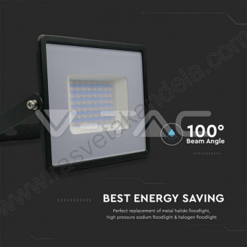 Led reflektor SMD LED 50W 6500K VT-4051 crni V-TAC