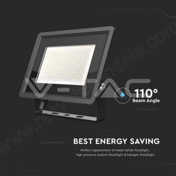 Led reflektor SMD LED 200W 6500K VT-49204 crni V-TAC