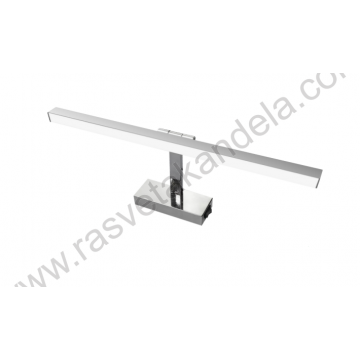 Zidna LED lampa za slike i ogledala 12W 4200K IP45 KARTAL-12 hrom