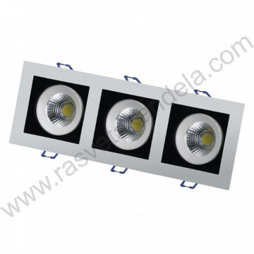 LED rozetna - ugradna led lampa 24W 6500K LUG6430-24/W