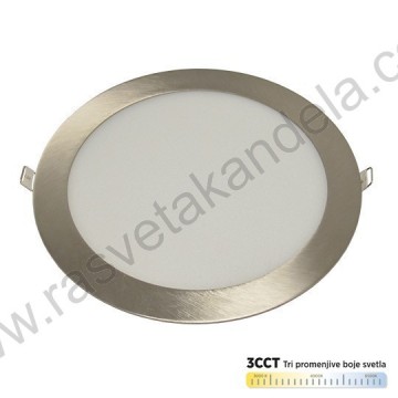 LED panel 18W okrugli M18UO-SN-CCT 3000/4000/6500K