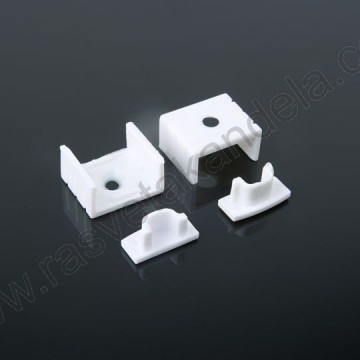 Aluminijumski profil M509-B 2000x17.4x7mm set sa difuzorom