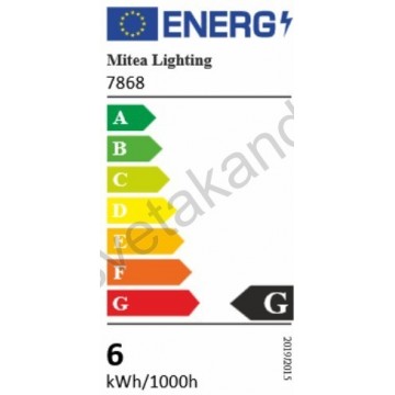 LED panel 6W četvrtast M6UK 4000K